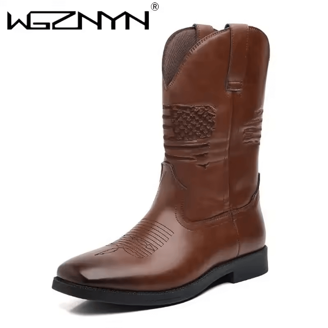 Botas vaqueras hombre Espuela de Oro con diseño auténtico para uso diario y ocasiones especiales